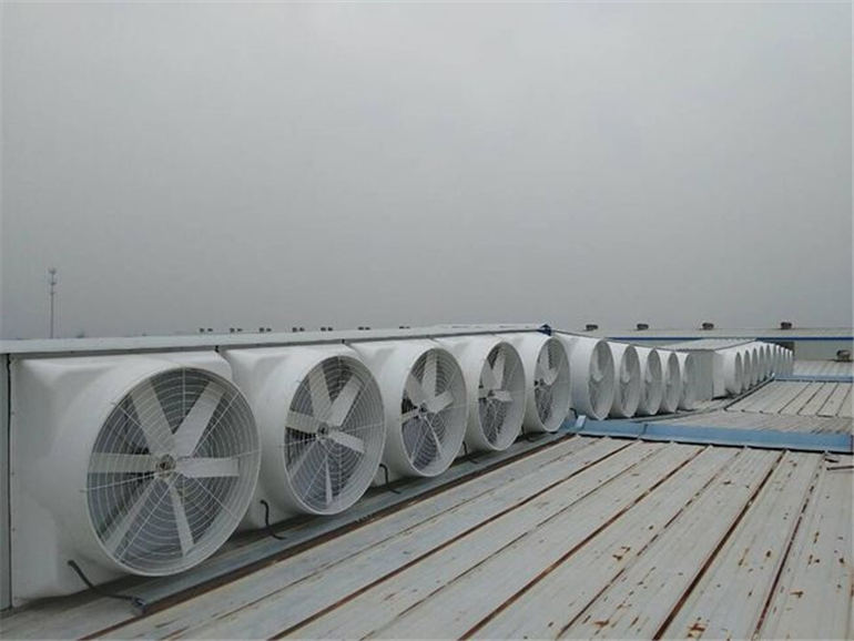 上海電子工廠通風降溫工程