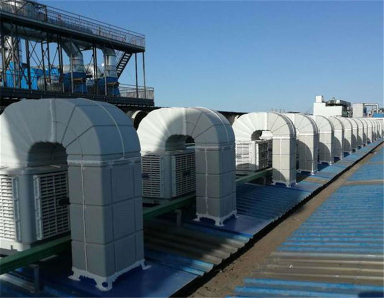鄭州塑料工廠通風降溫工程